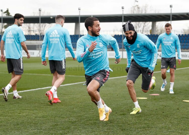 Sergio Ramos y Eden Hazard regresaron a la convocatoria del Real Madrid