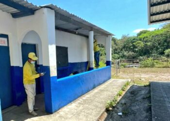 MOP remodela centro escolar en Ciudad Arce
