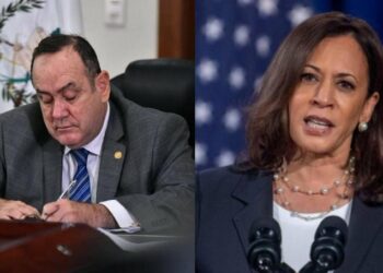 Vicepresidenta de EE.UU. y presidente de Guatemala acuerdan abordar causas fundamentales de la migración irregular