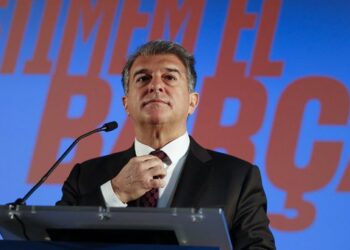 Tras haber ganado las elecciones Joan Laporta habló de la continuidad de Lionel Messi en Barcelona