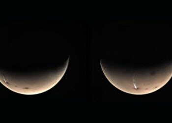 (VIDEO) La sonda europea Mars Express revela de dónde viene una enorme nube en la superficie de Marte