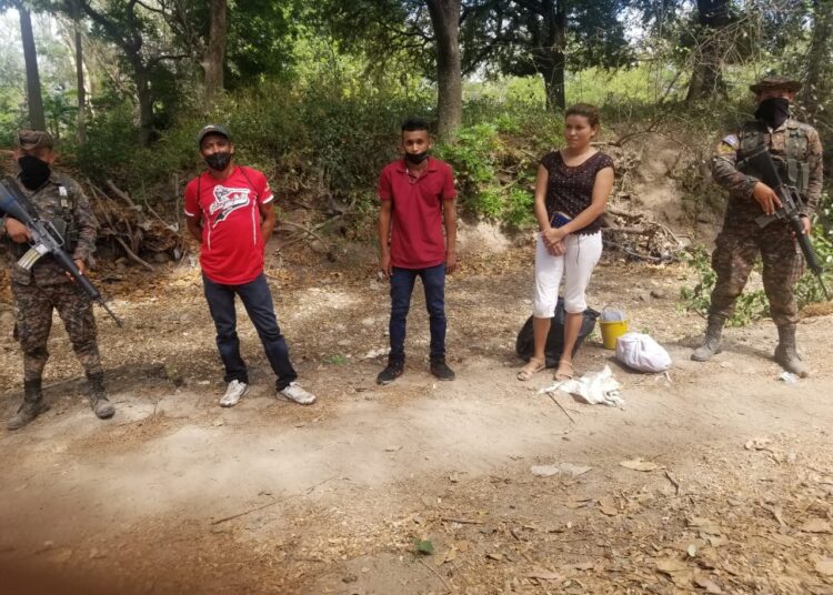 Nicaragüenses capturados por ingresar ilegalmente al país