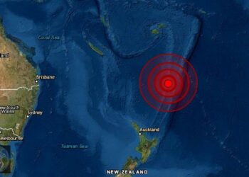 Emiten alerta de tsunami tras un nuevo terremoto en Nueva Zelanda de magnitud 8,1