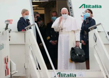 El papa Francisco ya se encuentra en Irak para su histórica visita de tres días