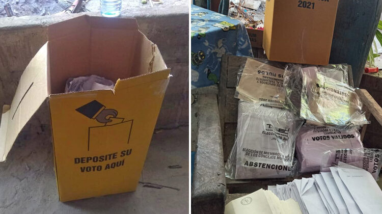 Encuentran papeletas con votos a favor de Nuevas Ideas abandonadas en Chalatenango