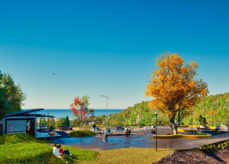 MOP, MITUR y MARN anuncian construcción de miradores turísticos en el bypass Camino a Surf City