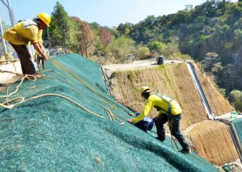 MOP sigue avanzando con trabajos de mitigación en cárcava de la residencial Santa Lucía