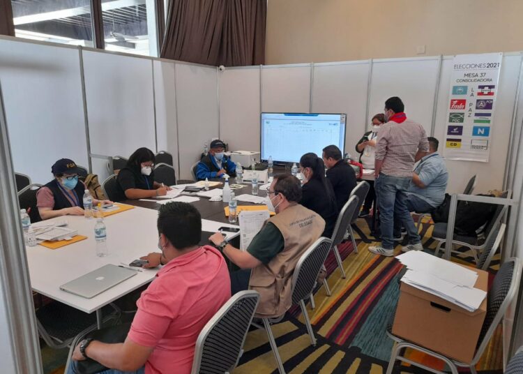 Escrutinio final para diputados avanza al 96.36% y resultados finales podrían anunciarse este lunes