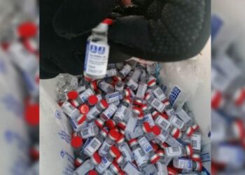 Se fugan los tripulantes de la aeronave que pretendía transportar de México a Honduras falsas dosis de Sputnik V