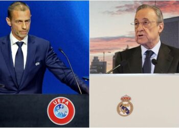 Fuerte amenaza de la UEFA al Real Madrid por la Superliga europea
