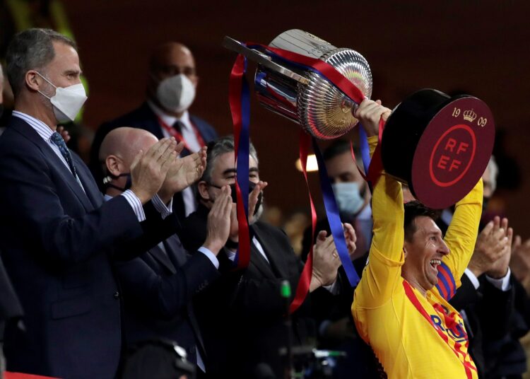 El Barcelona vapuleó al Athletic de Bilbao y se consagró campeón de la Copa del Rey