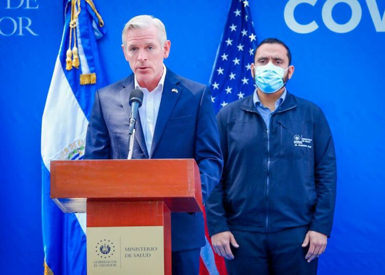 «Queremos felicitar al Gobierno de El Salvador por su respuesta a la pandemia»: Encargado de Negocios de la Embajada EE.UU