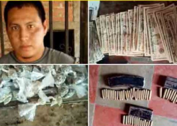 Pandillero con 35 porciones de marihuana es capturado por tráfico ilícito de droga