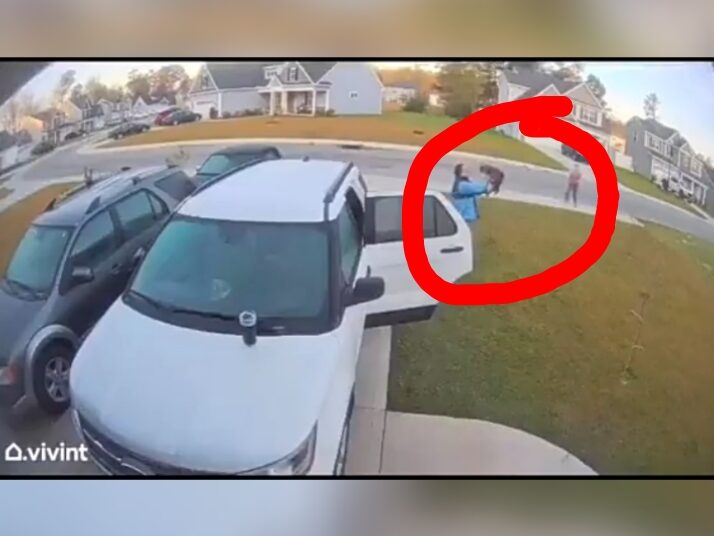 (VIDEO) Un hombre atrapa ‘un gato’ con sus manos que atacaba a su esposa, pero se lleva una gran sorpresa