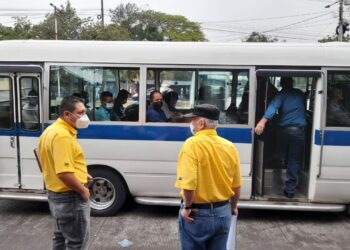 VMT inspecciona que transporte colectivo cumpla medidas de bioseguridad