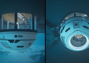 Presentan un superyate con una cápsula submarina que permite sentirse ‘como pez en el agua’