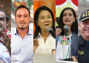 Quíntuple empate técnico y 30% de indecisos a un día de las elecciones en Perú