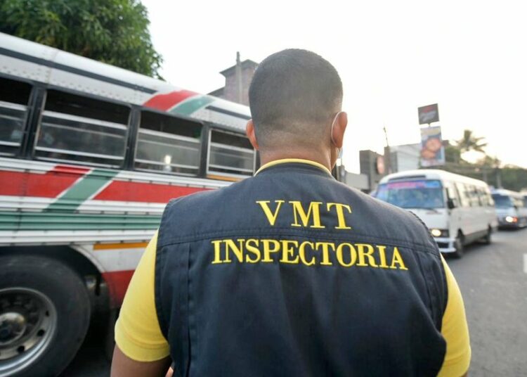 VMT verifica cumplimiento de las medidas de bioseguridad en el transporte colectivo