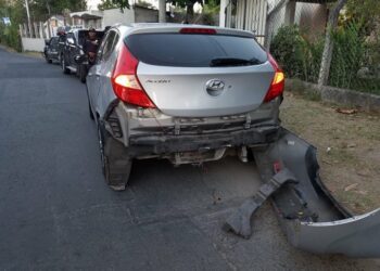 Se registra accidente en carretera Panamericana con un lesionado
