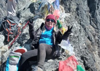 Alfa Karina Arrué: «no crean que es fácil estar en el campamento base»