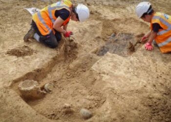 Hallan tumbas de guerreros de la Edad de Hierro en Suecia, cuyos restos reposan sobre cojines rellenos de plumas