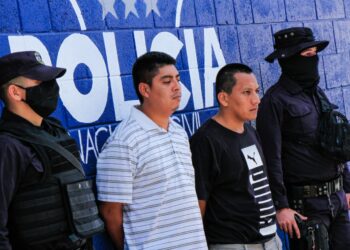 PNC captura a dos peligrosos palabreros de la MS en Ayutuxtepeque