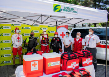 Sistema FEDECRÉDITO entrega donativo a Cruz Roja Salvadoreña para la ejecución de los planes de contingencia 2021