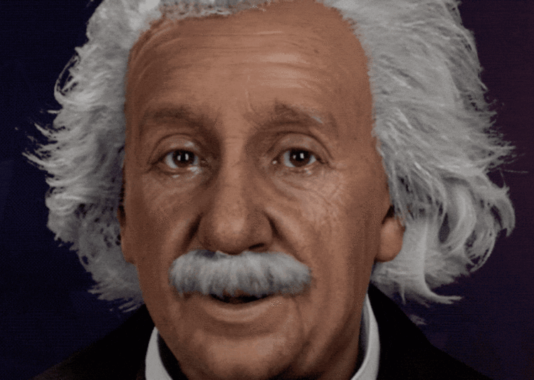 (VIDEO) La inteligencia artificial hace posible ‘hablar’ con un Einstein digital