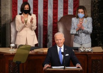 Joe Biden, en su primer discurso ante el Congreso trató los temas de China, Rusia y las vacunas