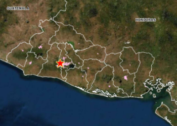 Se registra sismo en Mejicanos durante la madrugada de este miércoles