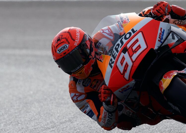(VIDEO) Marc Márquez sufre fuerte caída en los ensayos de la tercera fecha del MotoGP