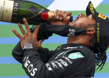 Hamilton supera a Verstappen el GP de Portugal y llega su victoria 97