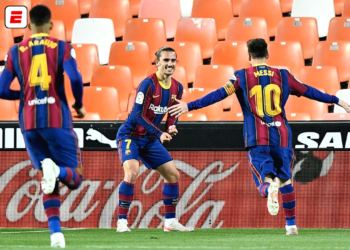 Barcelona venció al Valencia en un duelo clave en la lucha por el título