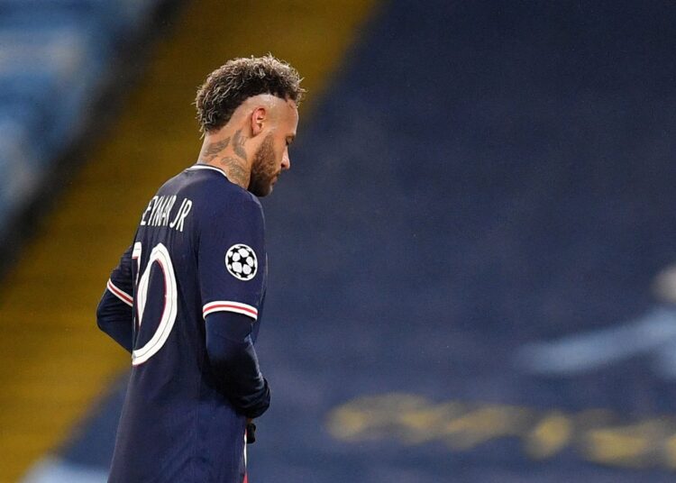 En Francia culpan a Neymar por la eliminación del PSG de la Champions League