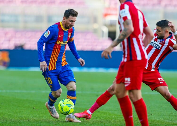 Barcelona y Atlético Madrid empataron sin goles