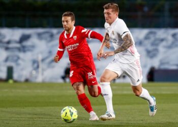 Real Madrid empató 2-2 ante Sevilla y el Atlético sigue siendo el líder de La Liga