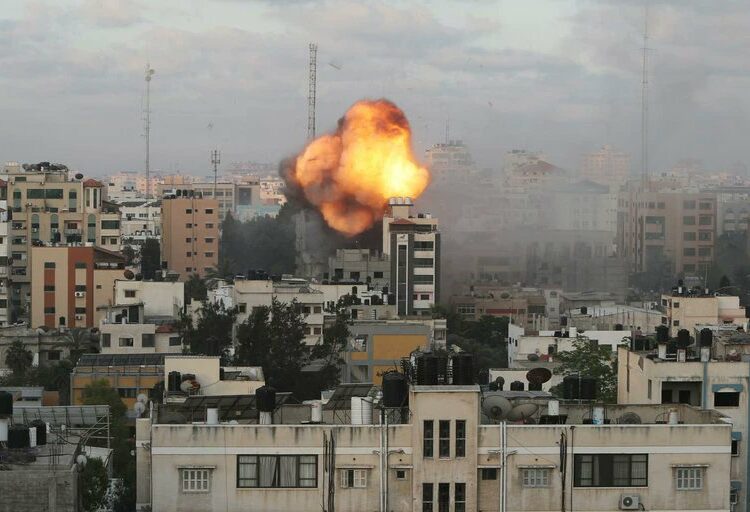 Israel atacó la sede del servicio de seguridad interna del grupo terrorista Hamas