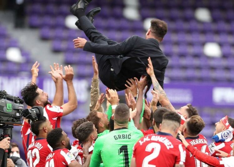 Diego Simeone logró su 10° título como DT y se sumó a la lista de los entrenadores argentinos más ganadores