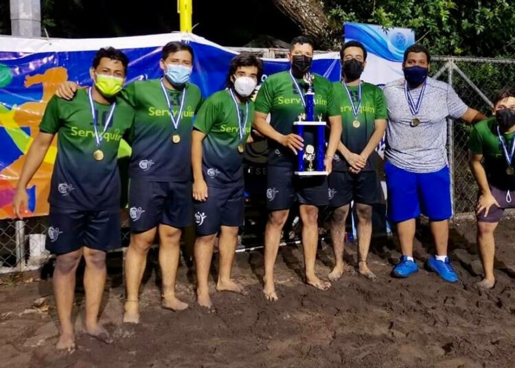 Servyquim New Age HC es el campeón nacional de balonmano de playa 3-3