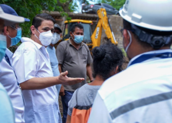 Presidente de CEL verifica trabajos de mitigación en Bajo Lempa