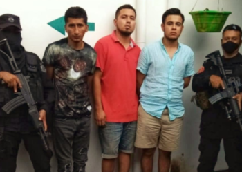 PNC captura a 3 terroristas y una menor de edad en Mercedes Umaña, Usulután