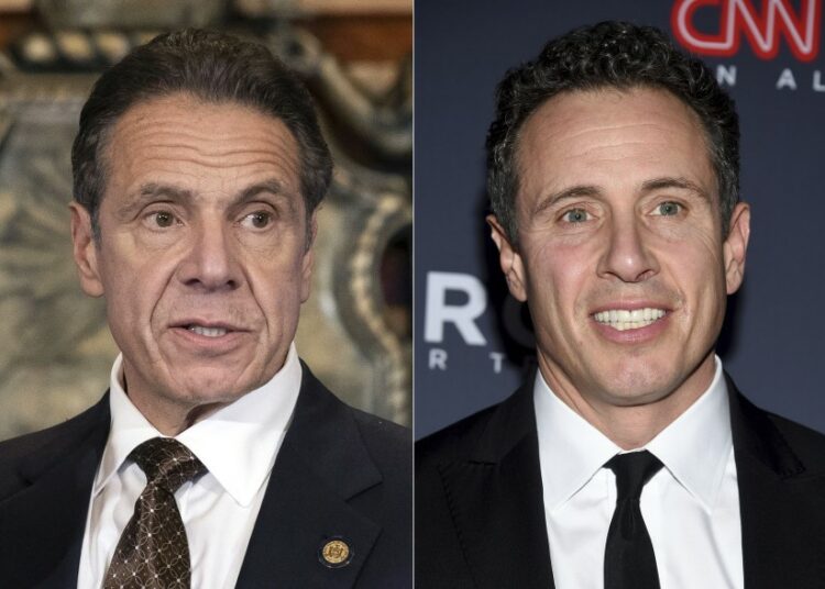 El presentador de CNN Chris Cuomo asesoró a su hermano y gobernador de Nueva York tras las acusaciones de acoso sexual