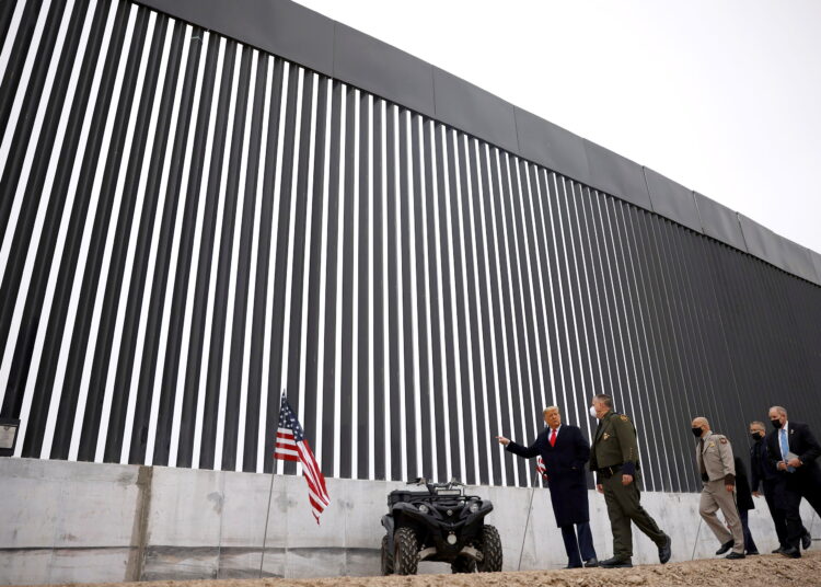 El Pentágono cancela todos los contratos para construir el muro fronterizo de Trump