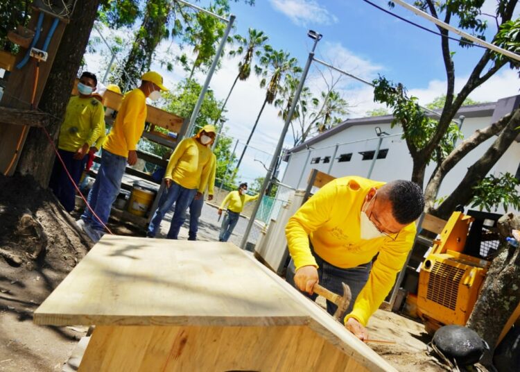 Privados de libertad llevan un 95% en la construcción de la Sub delegación Escalón