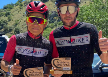 Evelyn García se ubica en el segundo lugar de la Andalucía Bike Race