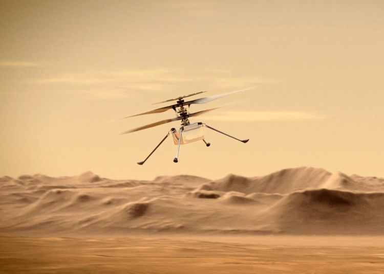 El helicóptero Ingenuity de la NASA «sobrevive a una anomalía» durante su sexto vuelo sobre Marte