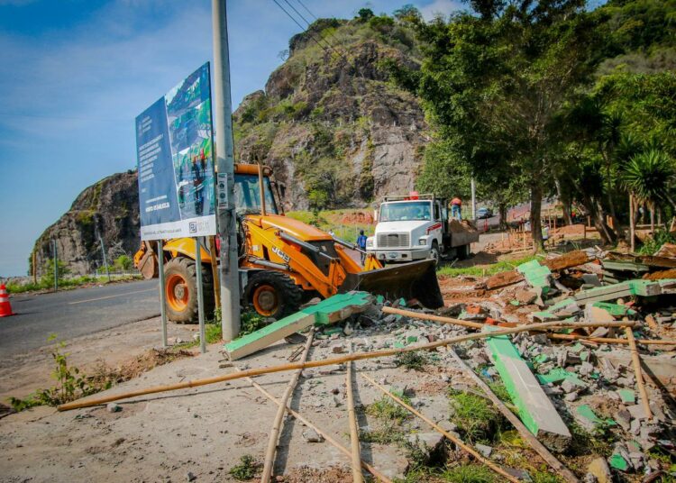 Inician trabajos de remodelación de Parque Recreativo La Puerta del Diablo