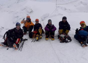 La montañista Alfa Karina Arrué completó su primera rotación en su preparación para escalar el Monte Everest