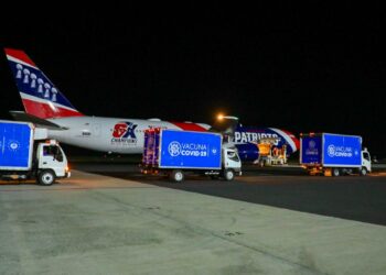 El Salvador recibe su noveno lote de vacunas contra el Covid-19