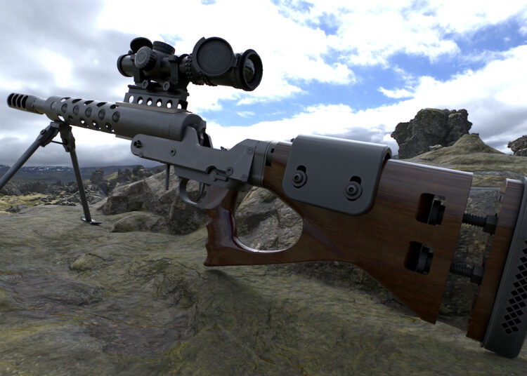 (VIDEO) Un rifle de gran calibre explota en la cara de un ‘youtuber’ y una pieza de metal le atraviesa el cuello y sigue vivo de milagro